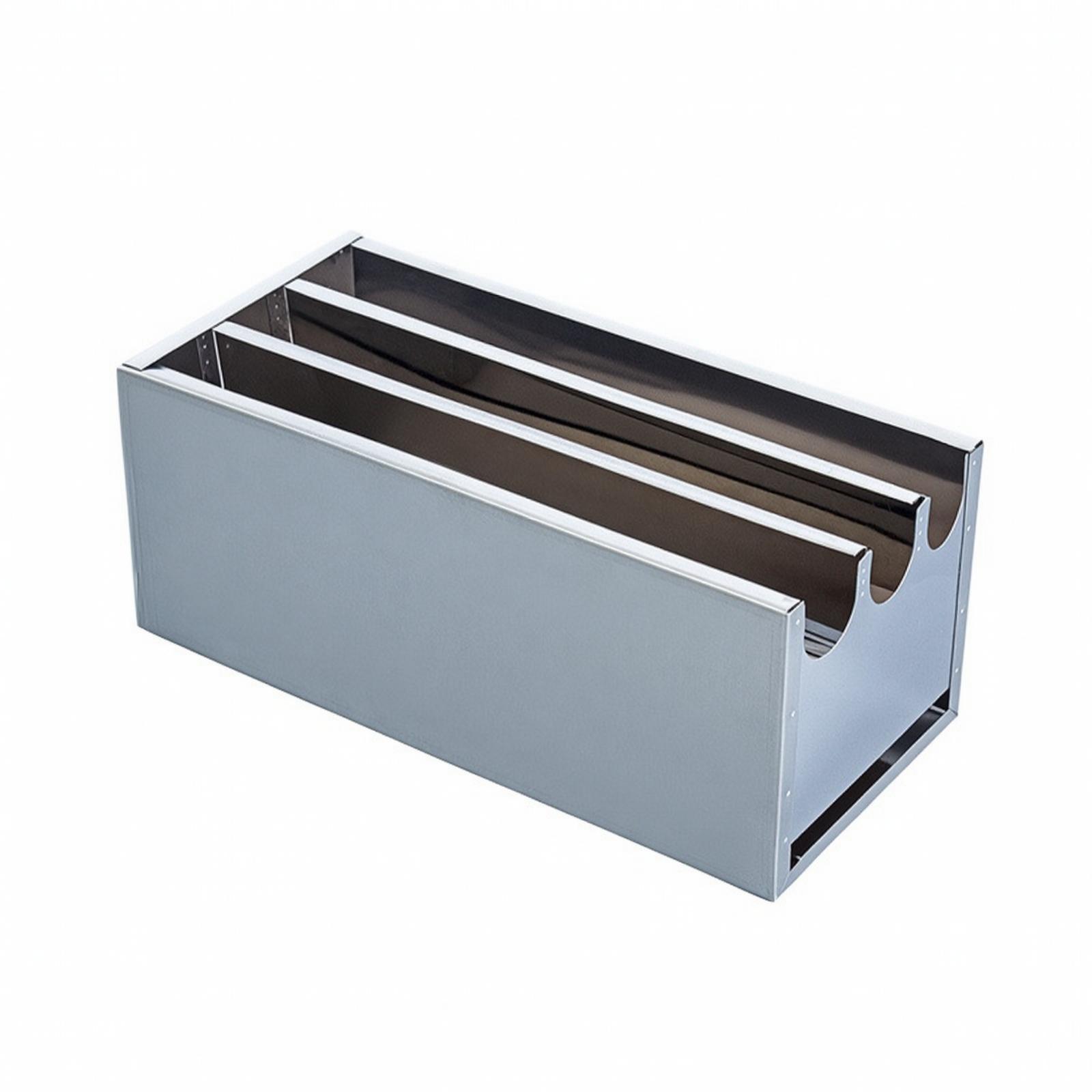 Storage & Organization - 木製キッチンナイフブロックホルダー、ステンレス製カトラリーケース（蓋付き）、シェフナイフ収納オーガナイザー