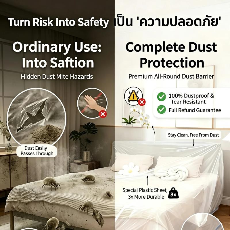 防水性のある使い捨てマットレスカバー。防塵性、通気性に優れ、 - Waterproof Mattress Protector Breathable のレビューと価格